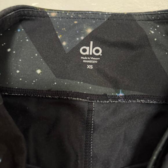 Alo leggings celestial top w stretchy lower part sz XS yoga fitted activewear - Picture 8 of 16